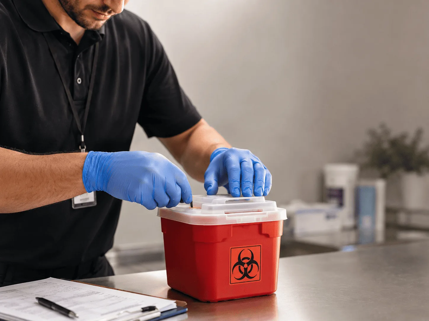 Why choose Sharps Waste Disposal in Mannsville, OK